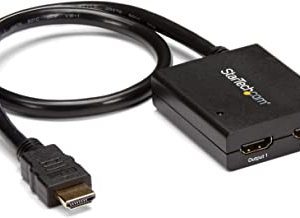 Portable HDMI Splitter Cable Male To Dual 2 Female Y Adapter