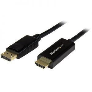 6ft (2m) DisplayPort to HDMI Cable - 4K