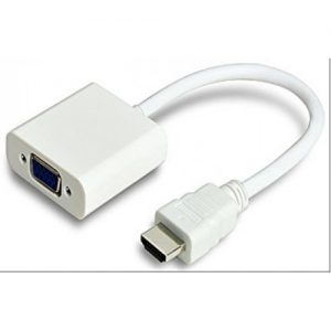 HDMI To VGA Converter Cable For PC Laptop Tablet High Resolution Adapter